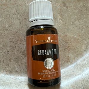 Young Living Essential Oil, Cedarwood, .5fl oz, Brand New & Unopened